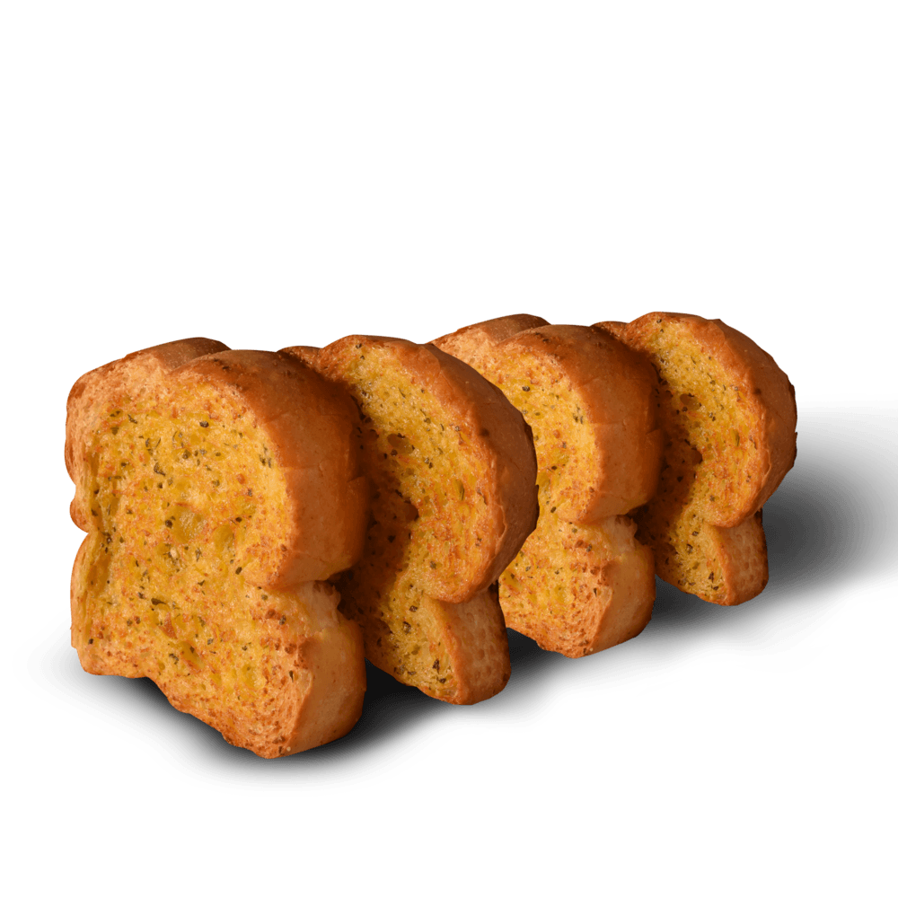 Pan de Ajo 4 Unidades Regular