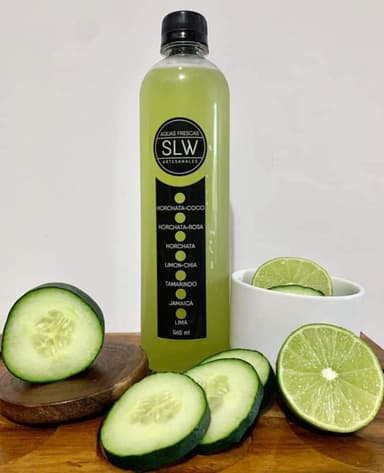 Agua de Limon con Pepino