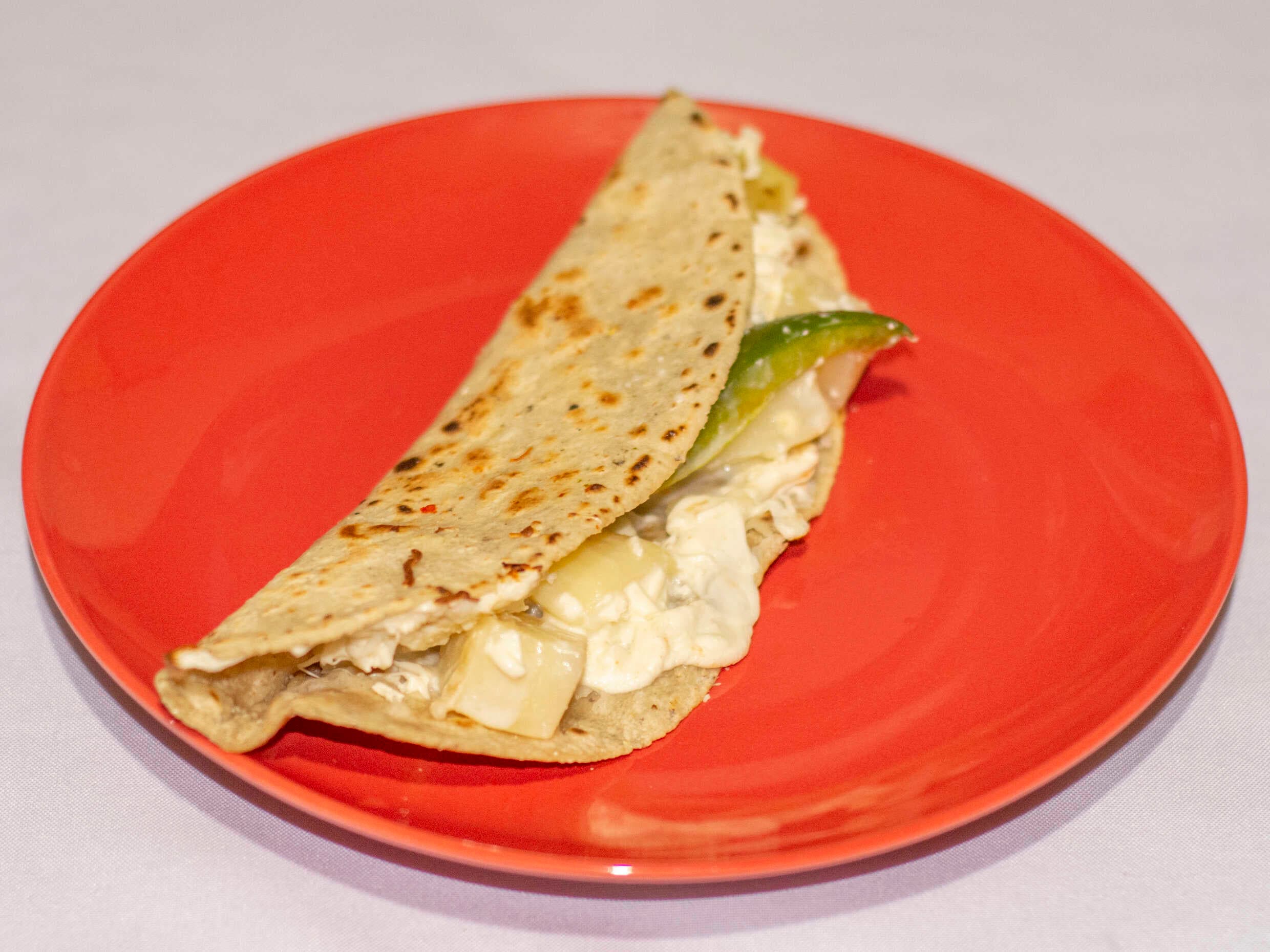 Quesadilla de Papas con Rajas Copiar