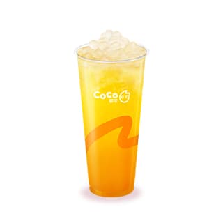 Mango Green Tea With Lychee Popping Pearls 500 Ml