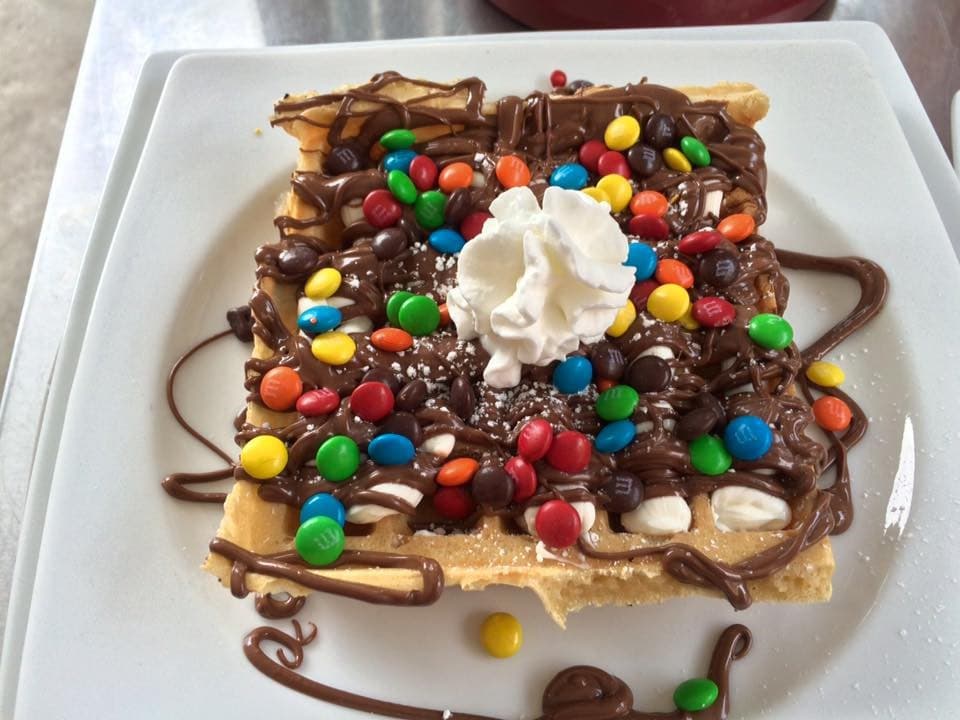 Waffle M&M's