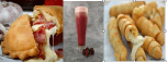 Palito de Queso + Panzerottis + Jugo