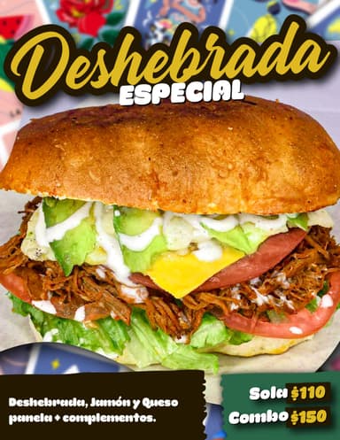 Combo Torta Deshebrada Especial