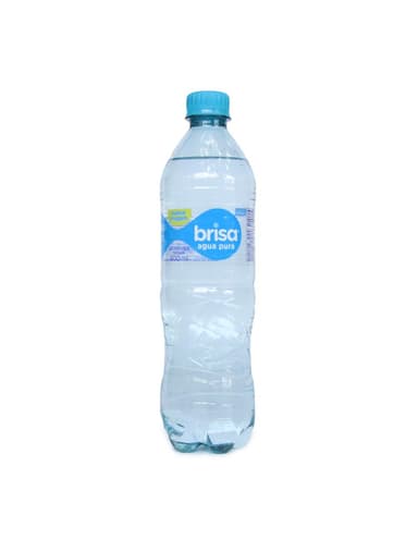 Botella de agua.