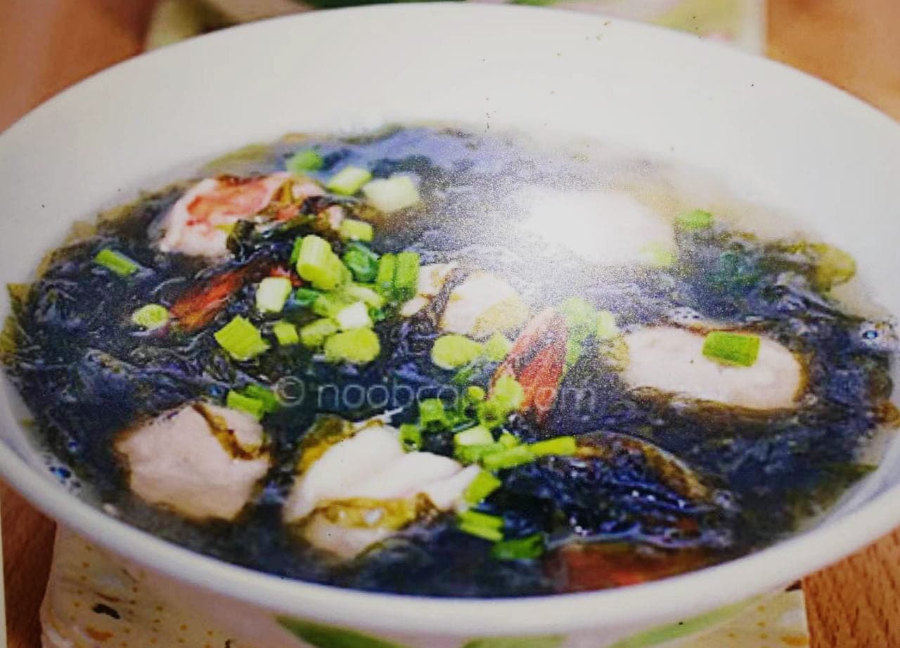 Sopa de Algas/紫菜汤