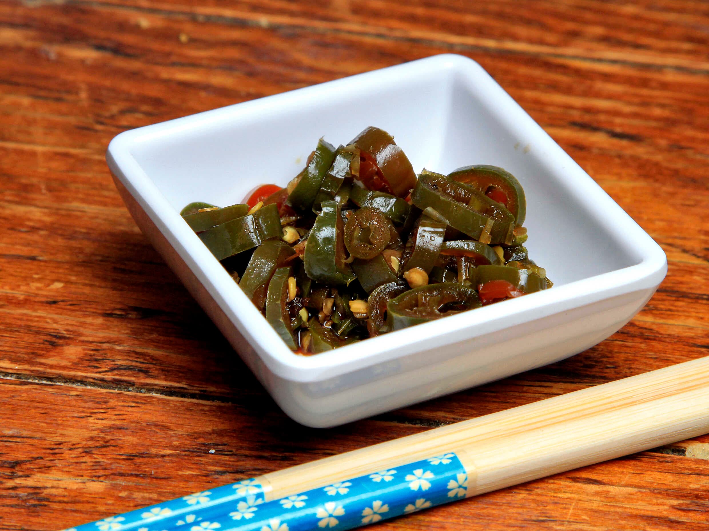 Chiles toreados