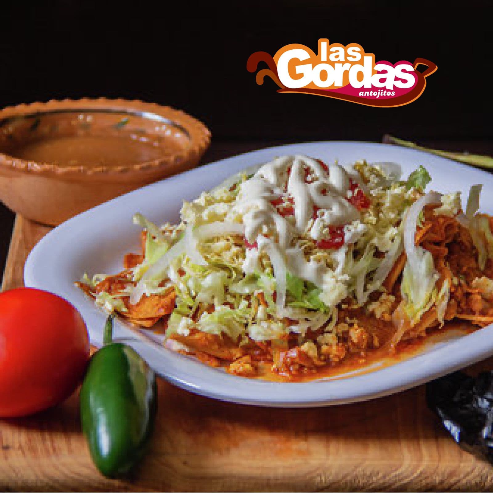 Chilaquiles con Cecina