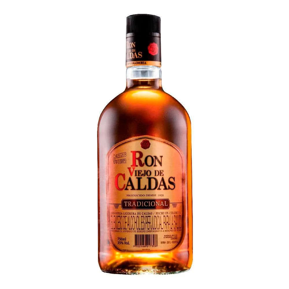 Ron Viejo De Caldas Tradicional - Botella 750 ml
