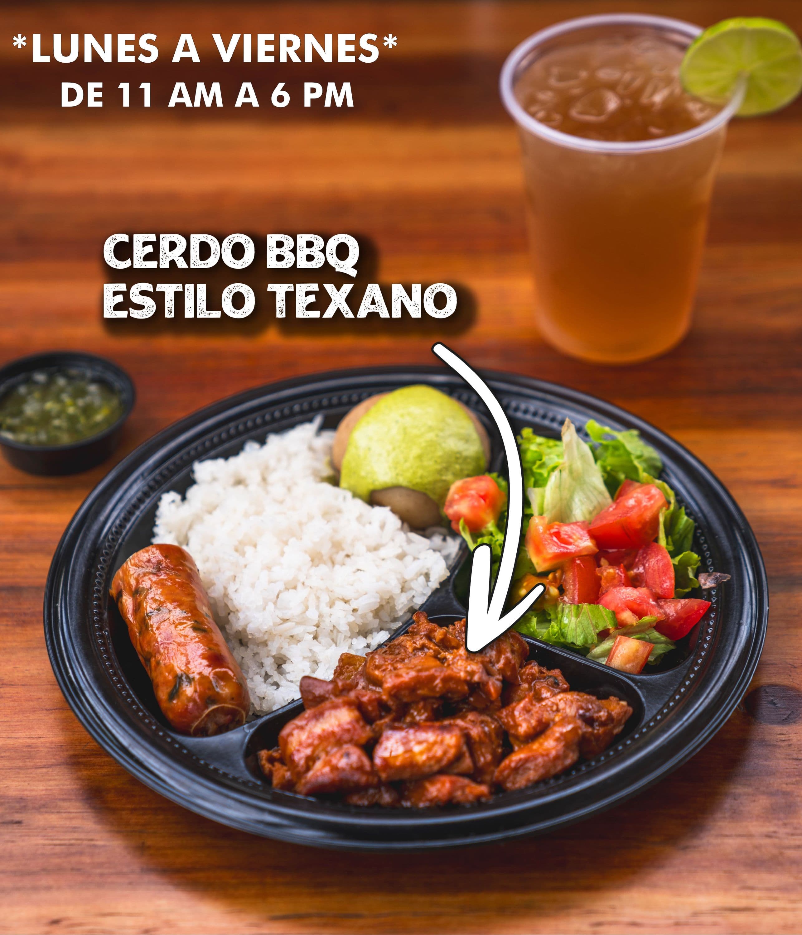 Almuerzo Texano Bbq
