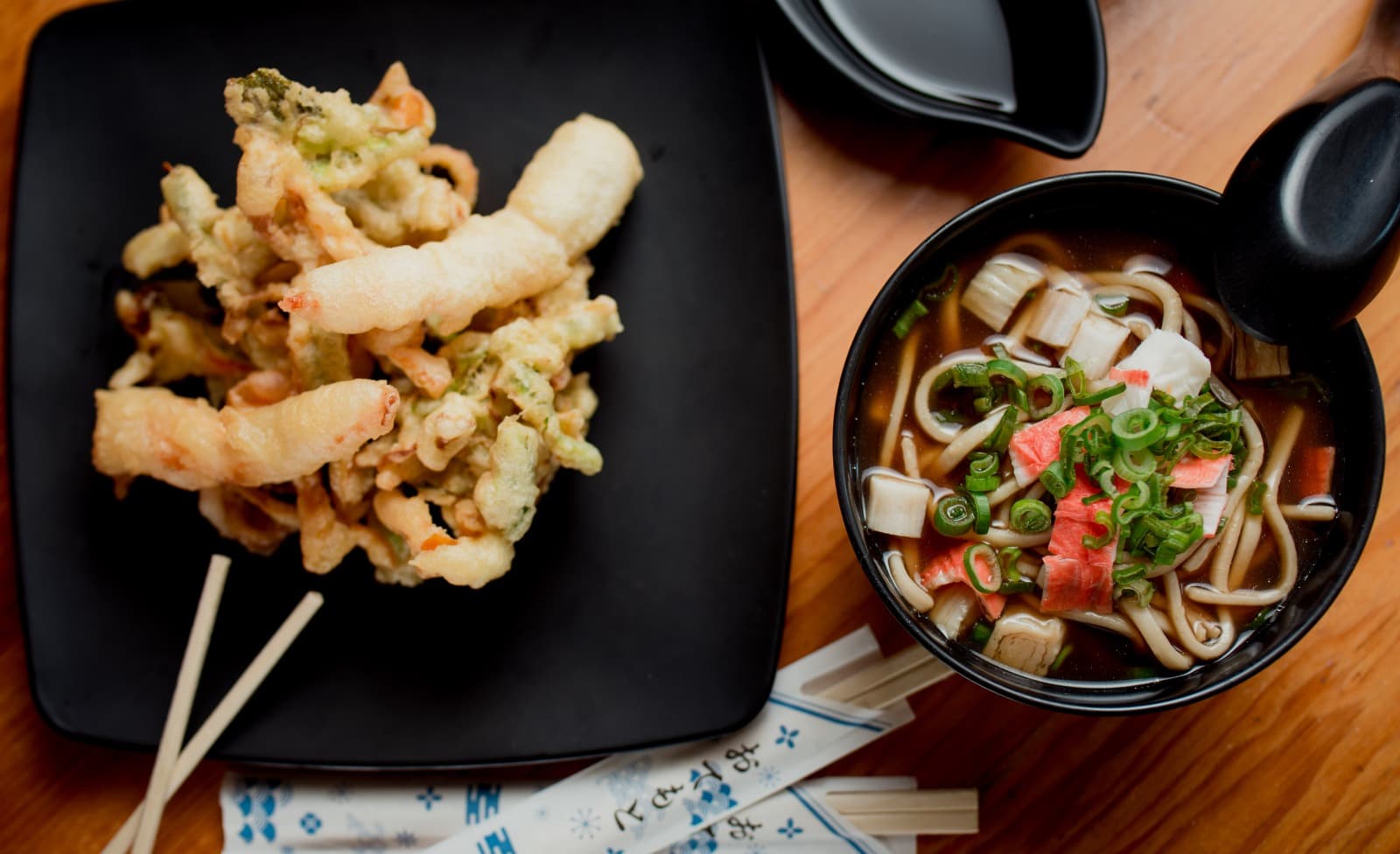 Sopa Udón Tempura