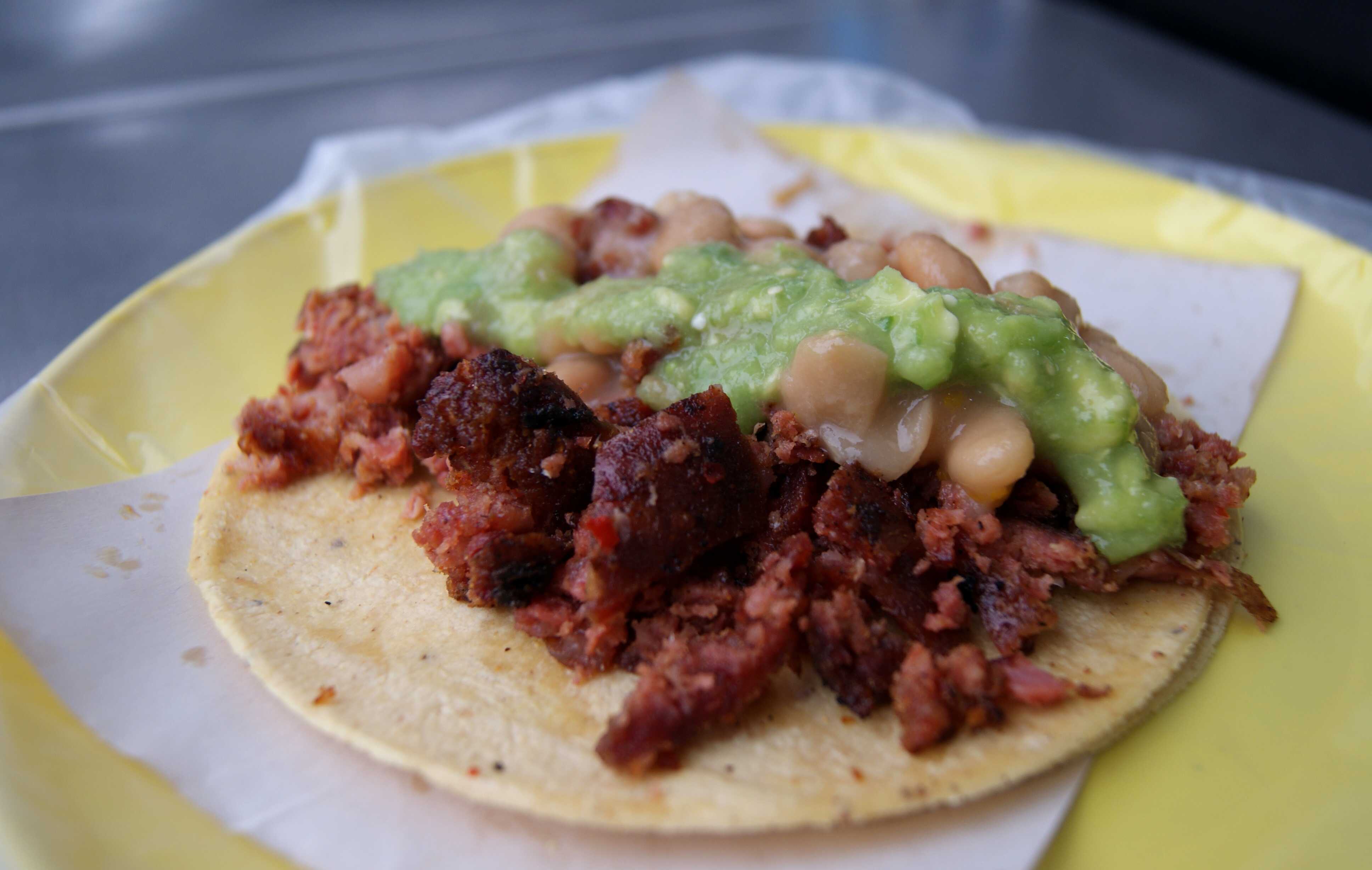 Taco de Longaniza