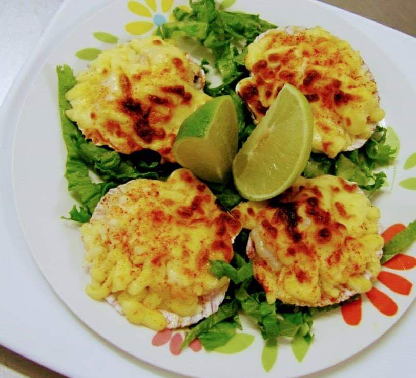 Conchitas a la Parmesana