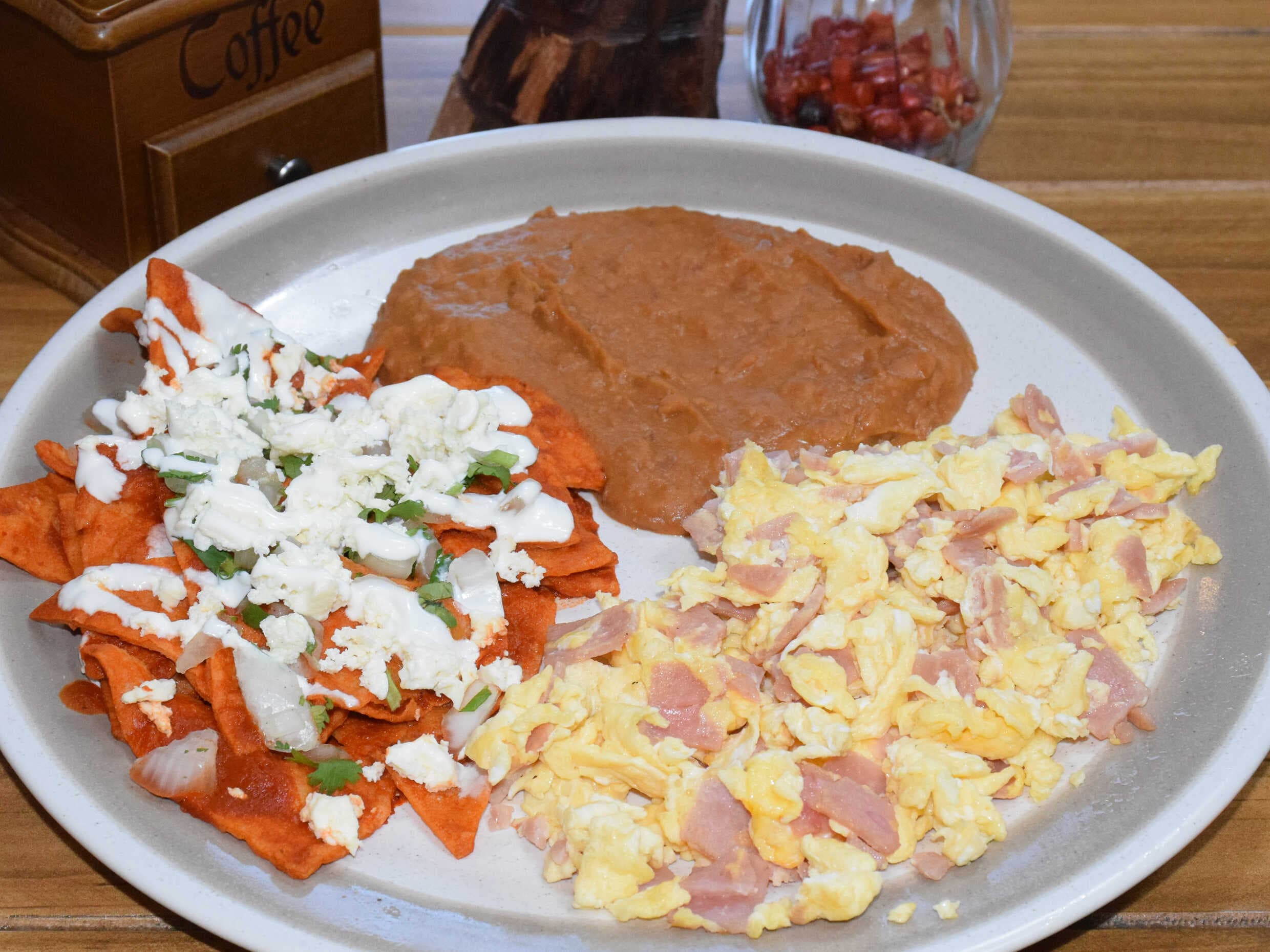 Huevo con Jamón