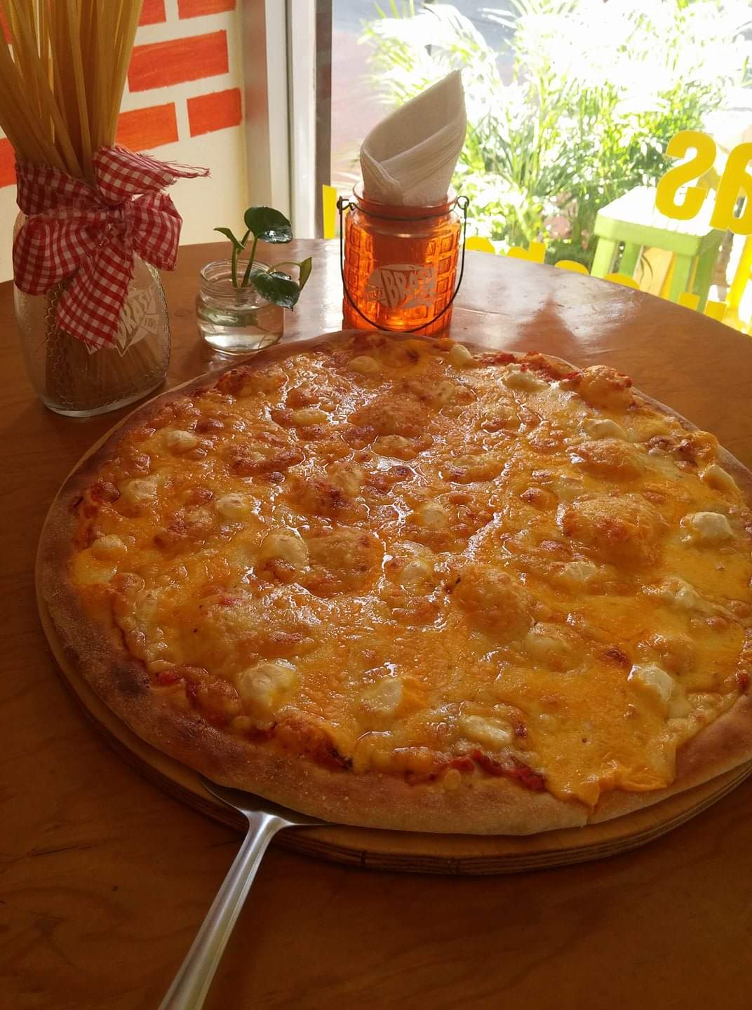 Pizza 5 Quesos Grande