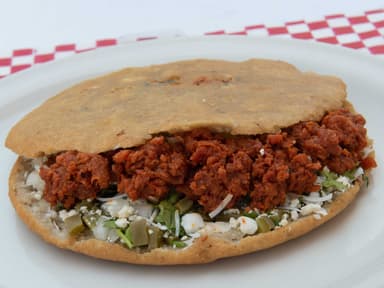 Gordita de Chicharrón Prensado