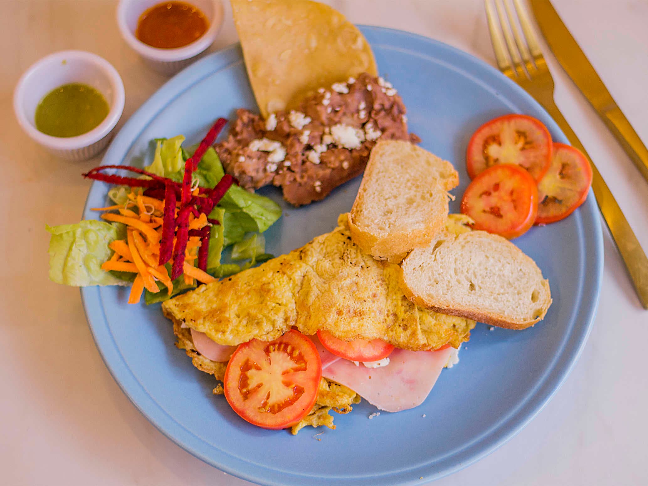 Omelette Vegetariano