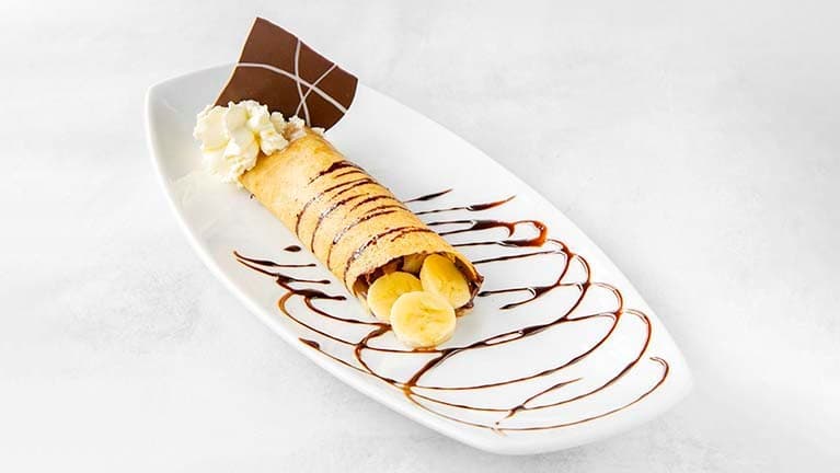 Crepe de Nutella Banano