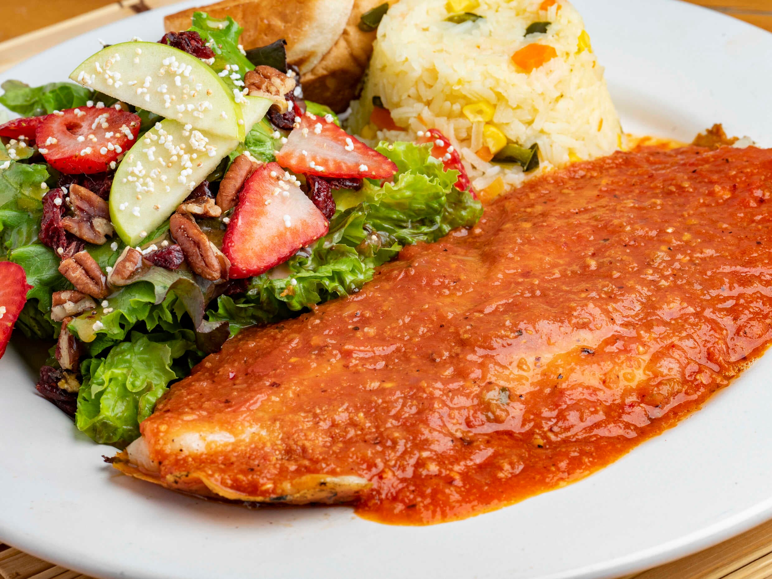 Filete de Pescado A la Diabla