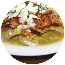 Chilaquiles con pastor