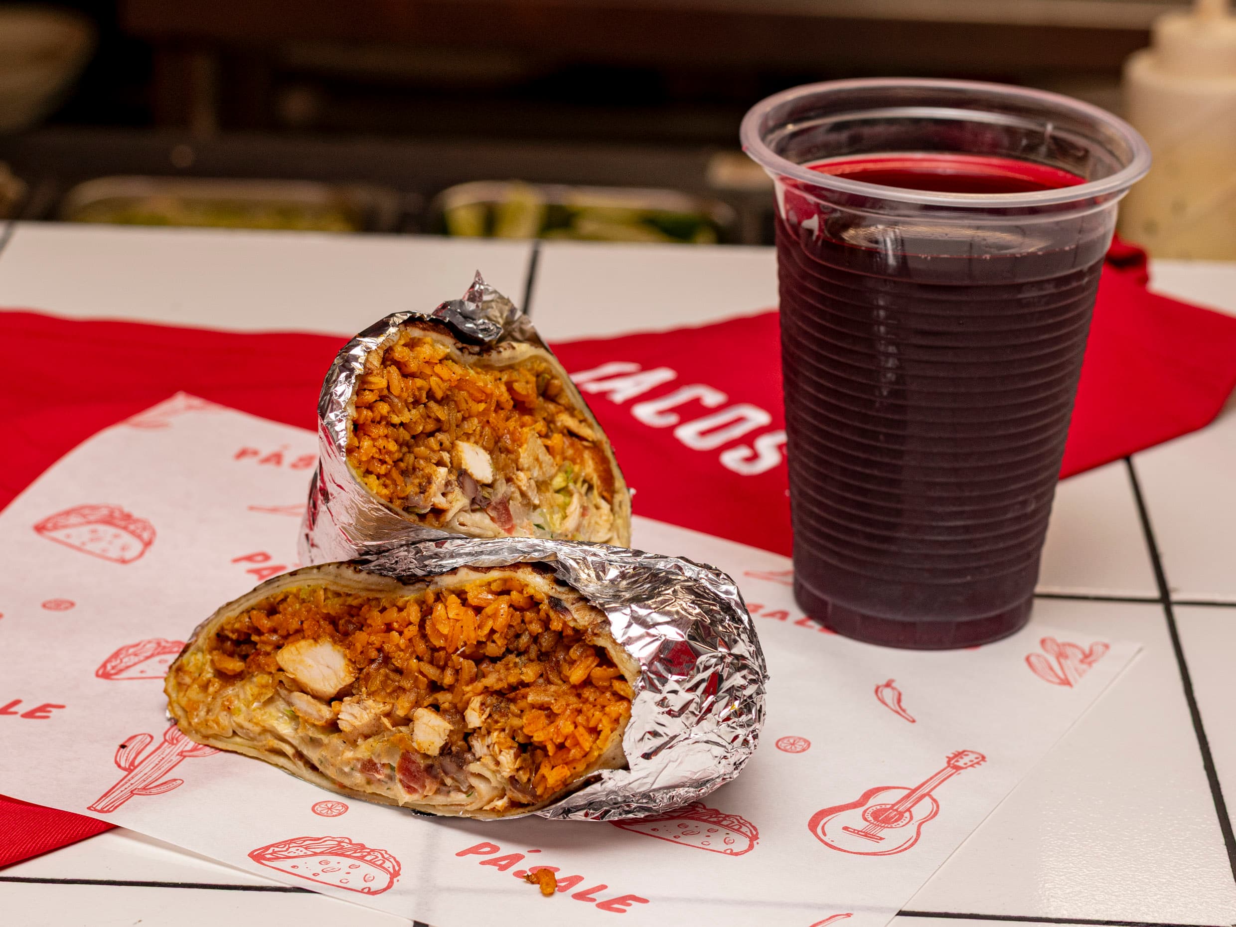 Combo Burrito Pollo + Bebida