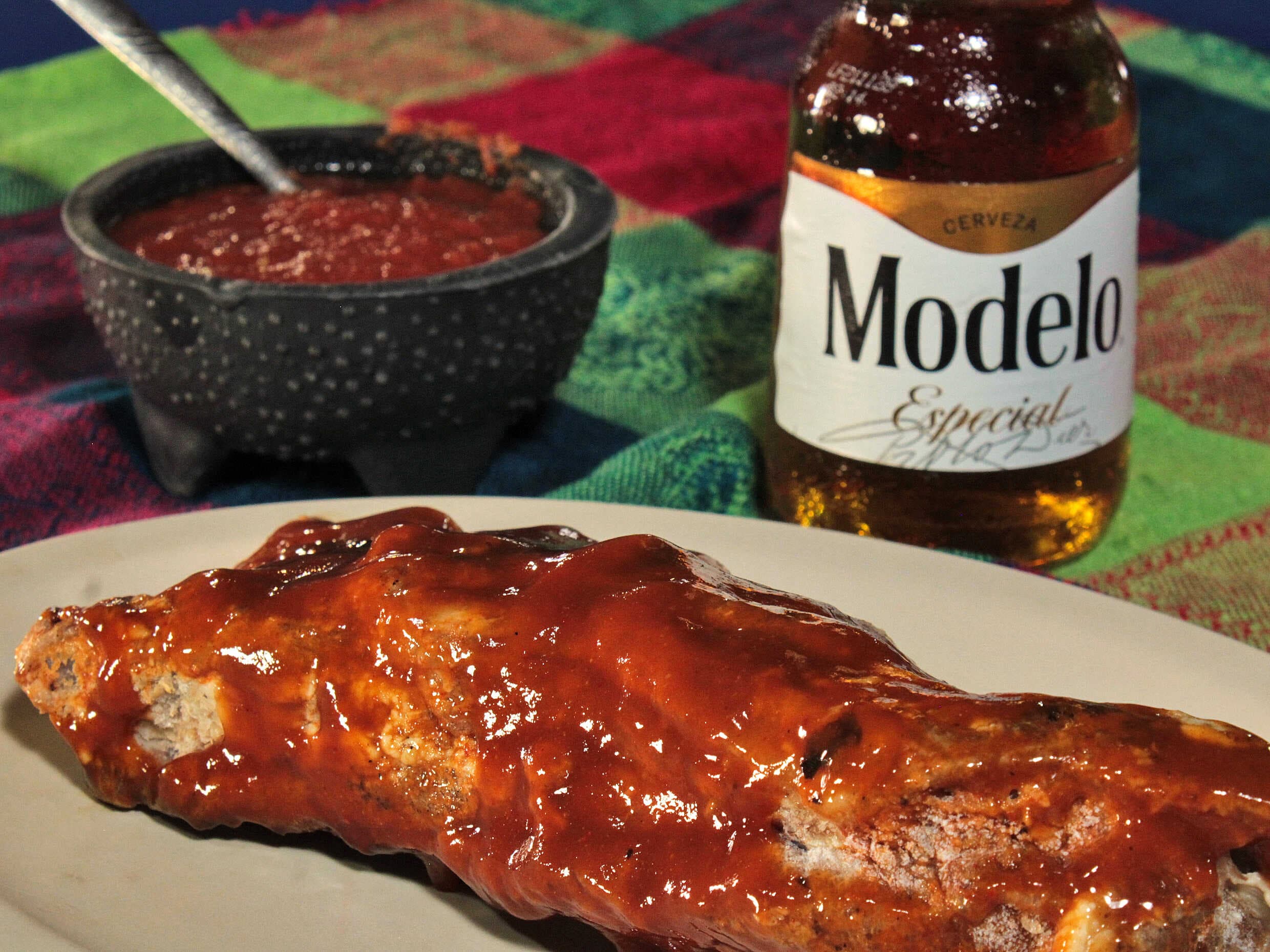 1/4 Kg de Costillas BBQ