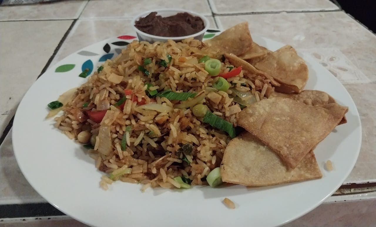 Arroz con carne