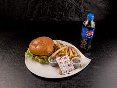 Austin + Fries + Refresco 355ml