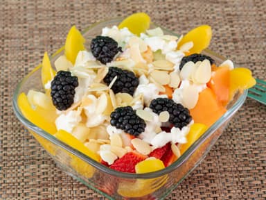 Coctel con Queso Cottage
