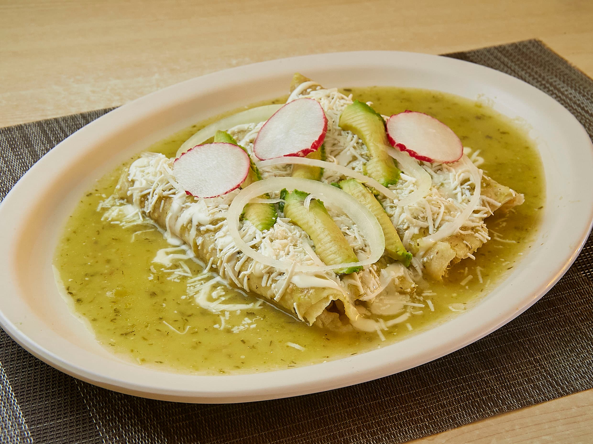 Enchiladas Verdes