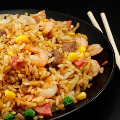 Plato Grande Arroz Frito