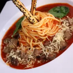 Pasta Pomodoro Di Carne