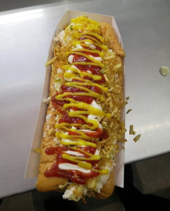 Perro Sencillo + Papas + Gaseosa