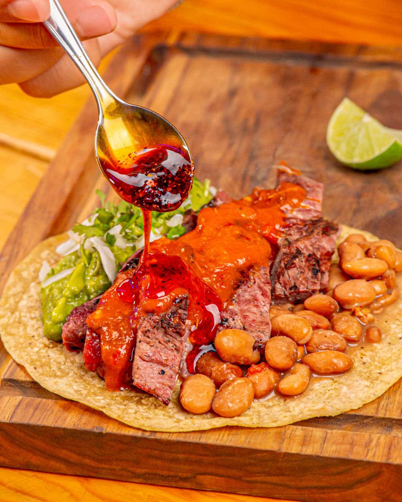 Taco de Cecina