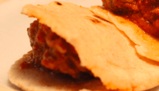 Gordita Chicharrón Prensado