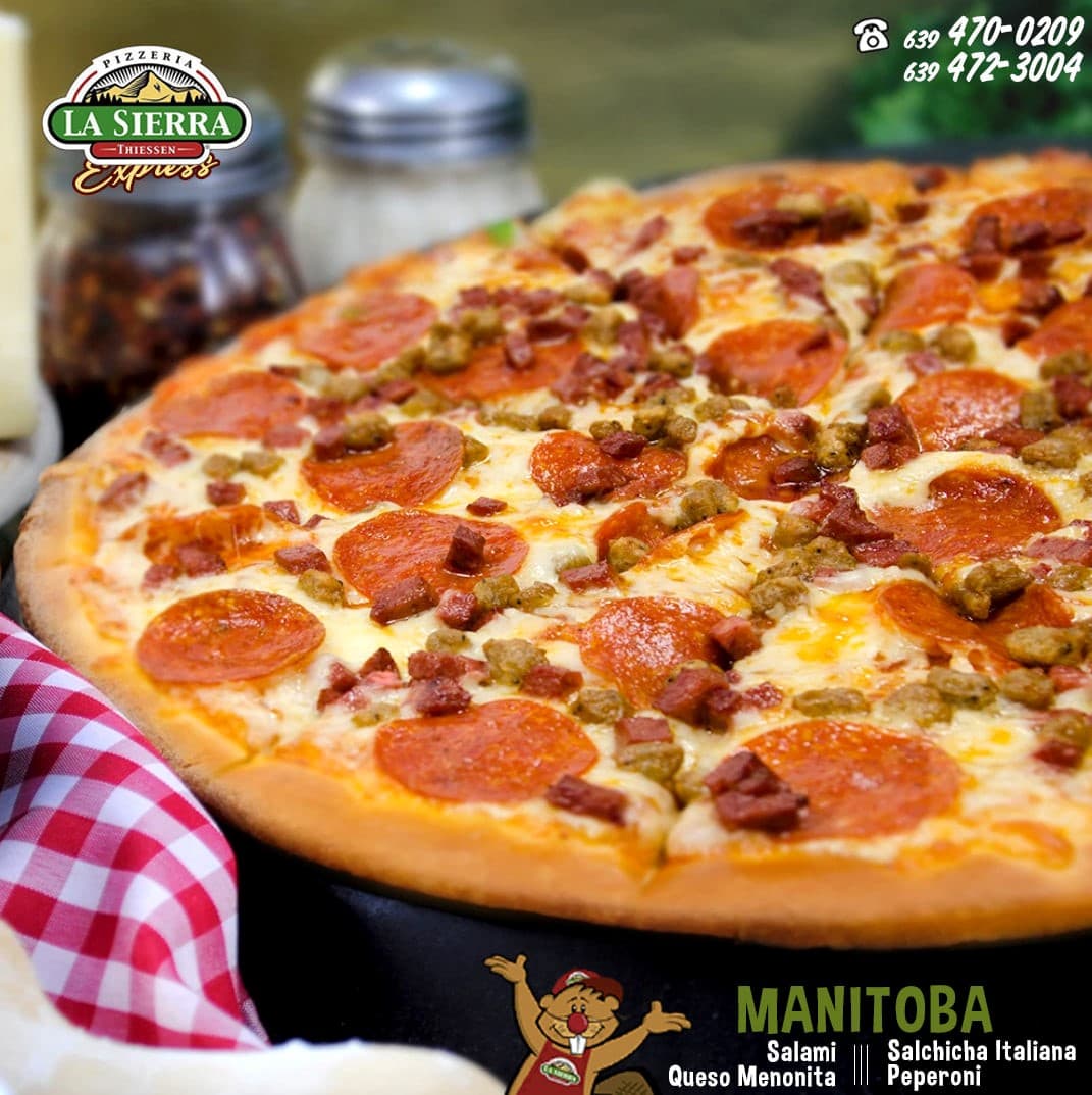 Combo Pizza Manitoba Grande + Refresco 1.5L