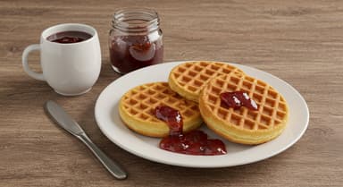 Waffles Dulces