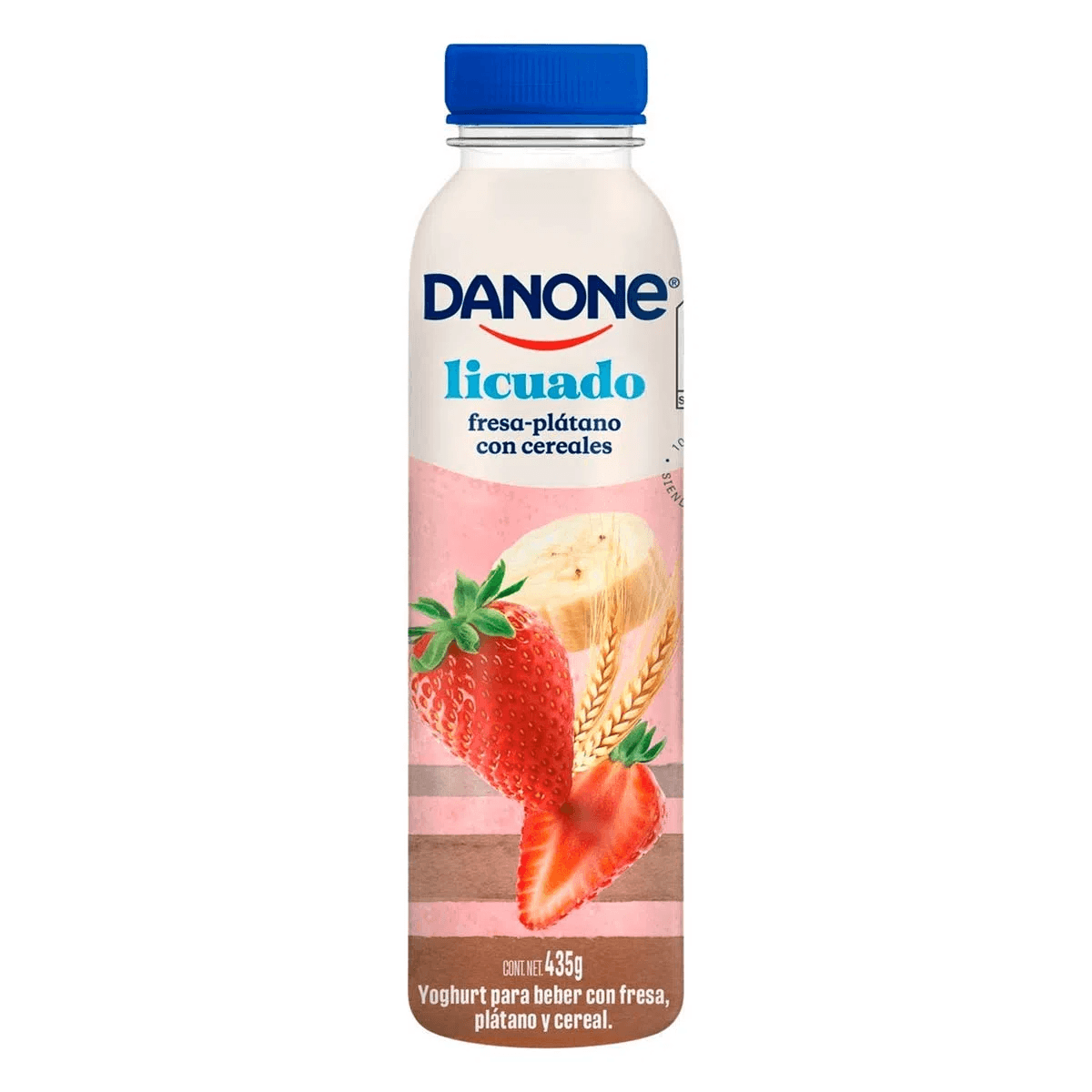 DANONE SHAKE STRAW BANANA 435G