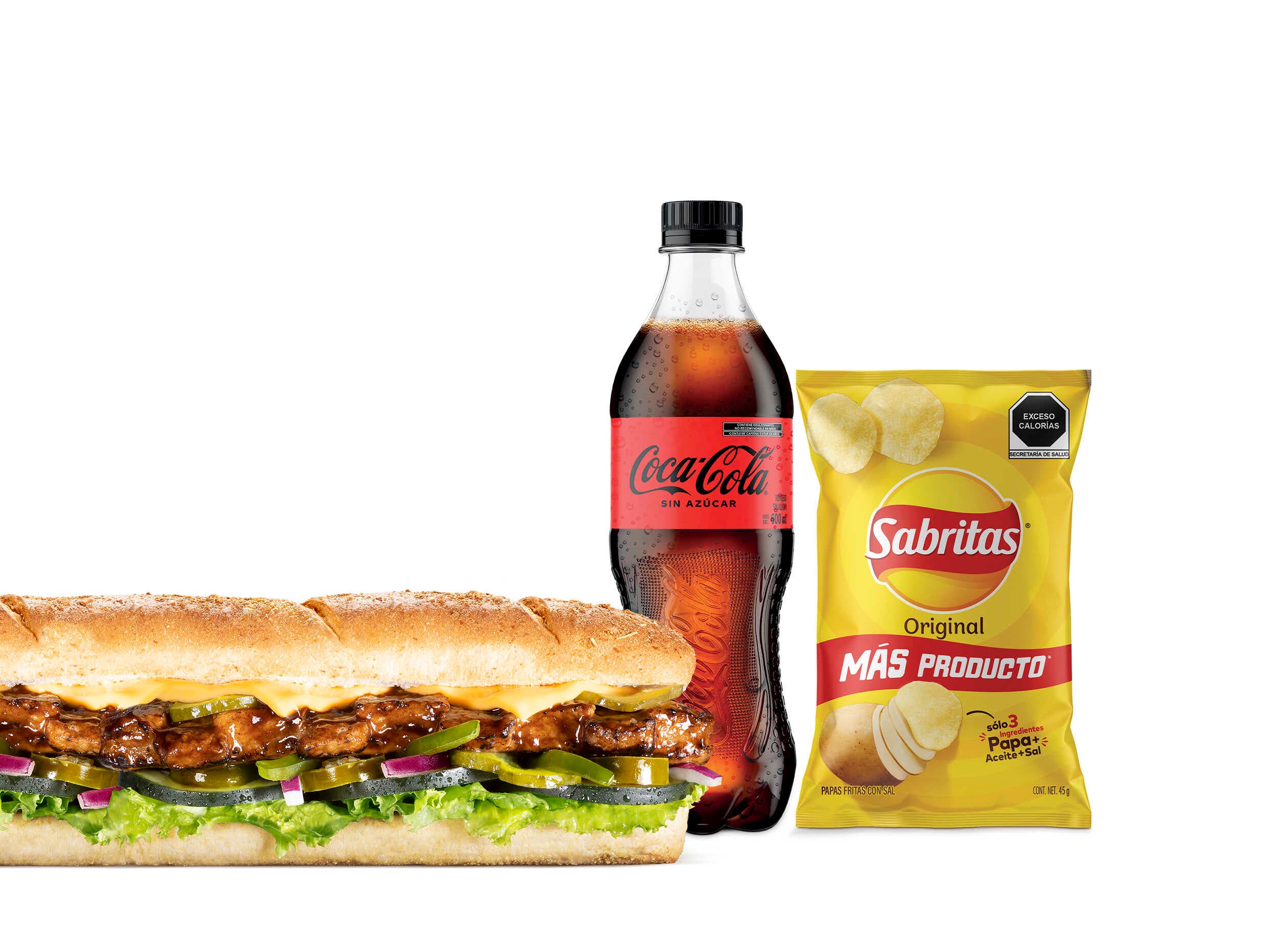 Combo Costillas BBQ 15 cm