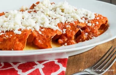 Enchiladas Rojas