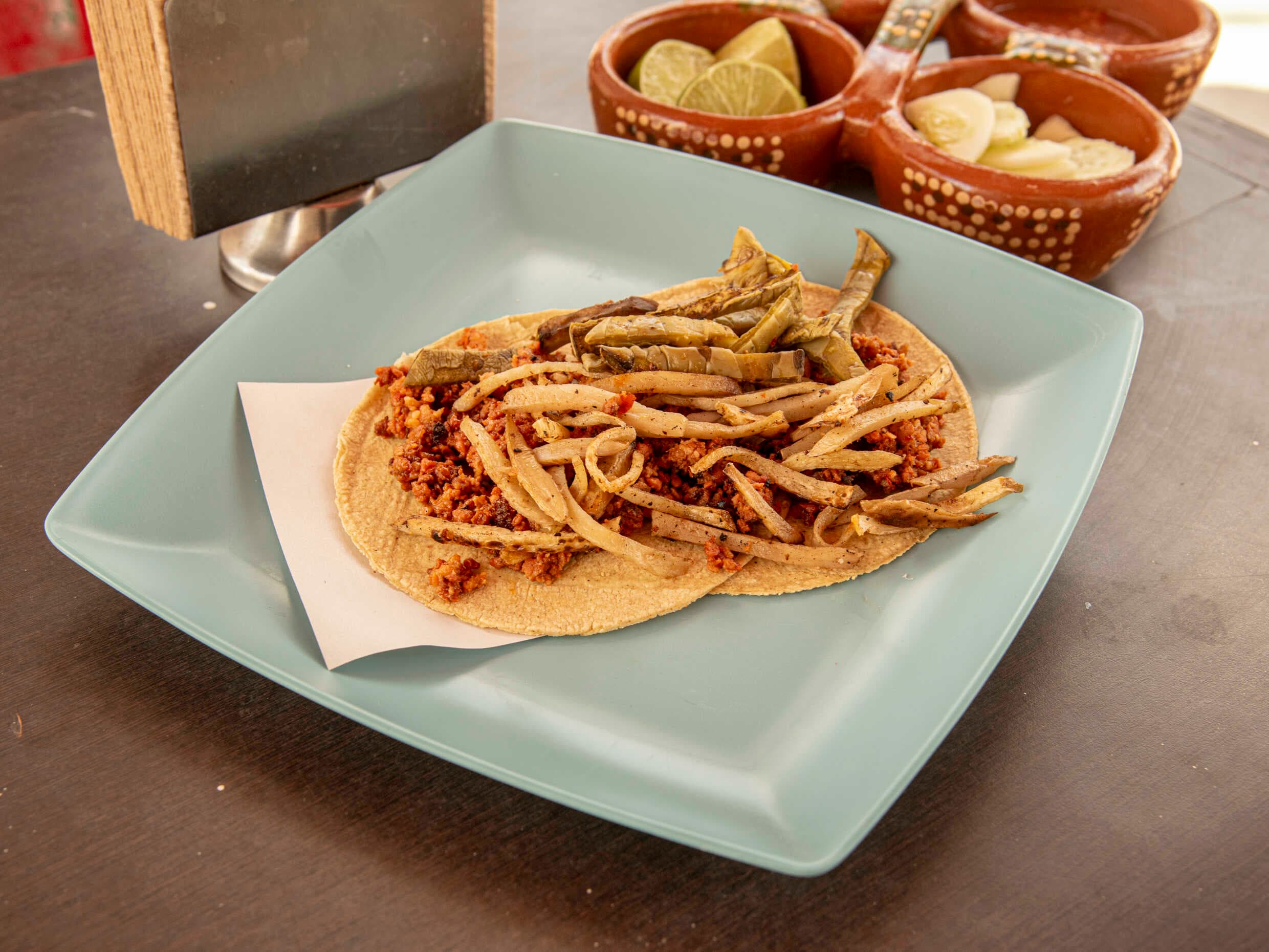 Taco de Chorizo