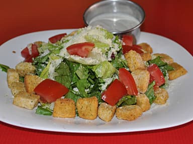 Ensalada con pechuga de pollo
