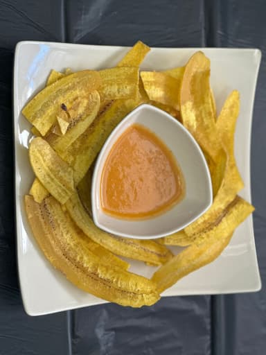 orden de platanitos fritos y horneados .95 gramos
