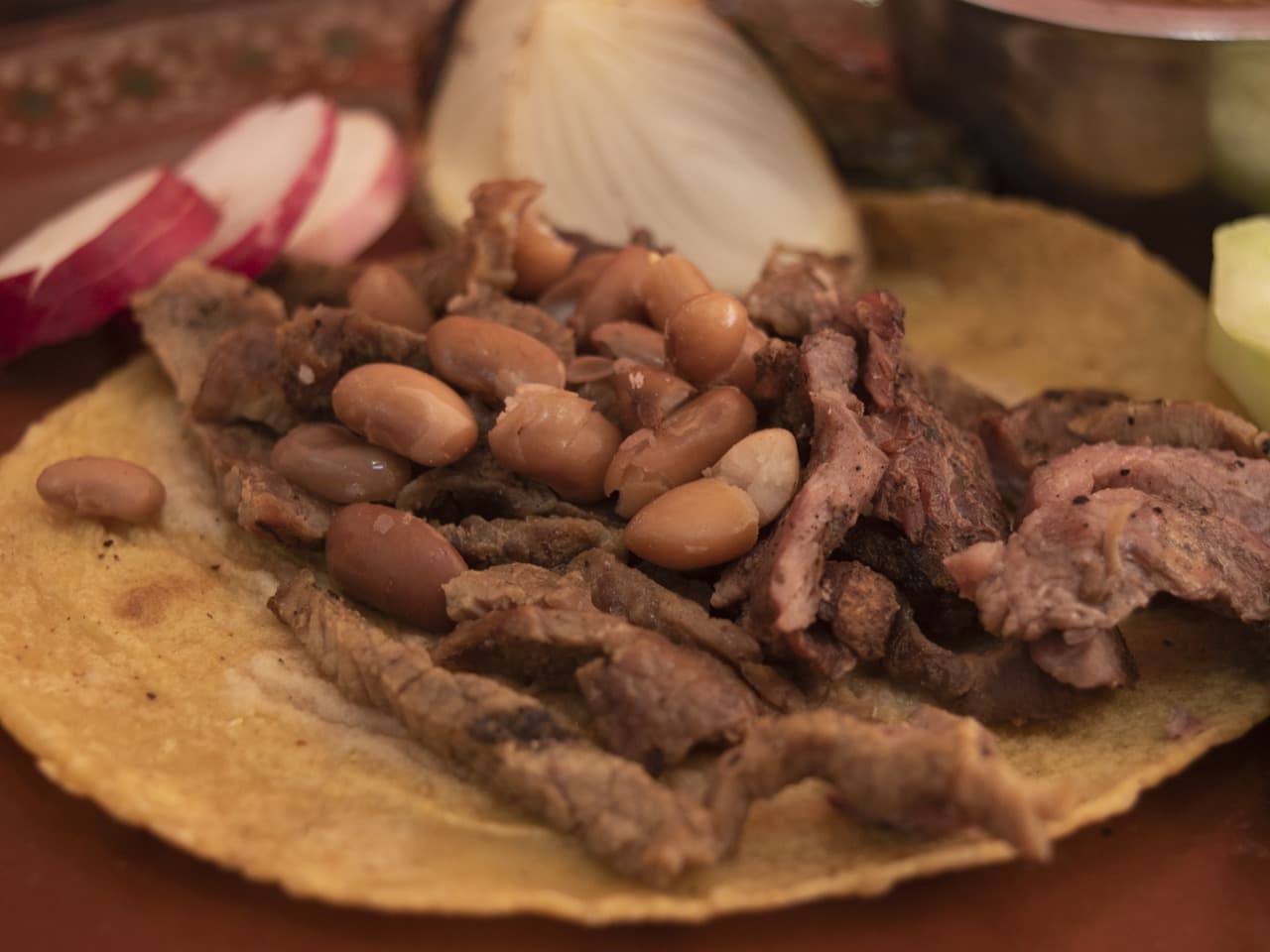 Taco de Arrachera.