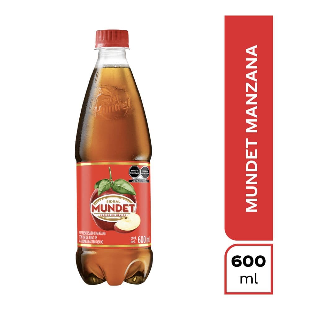 Sidral Mundet 600 ml.