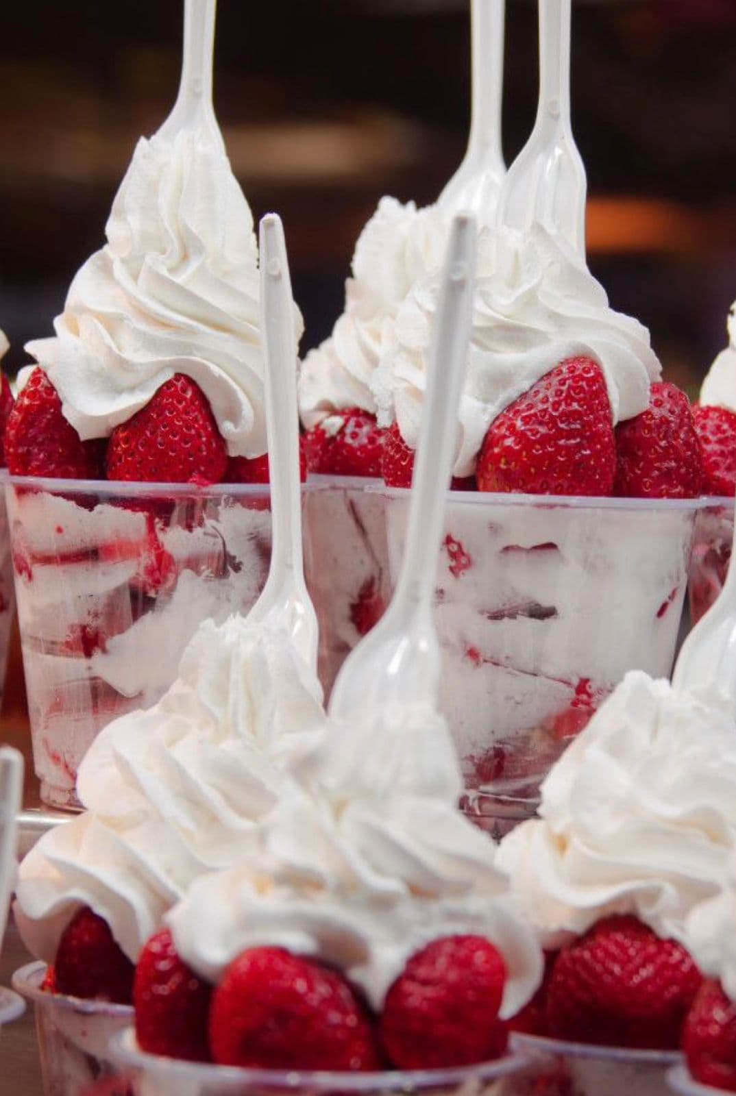 FRESAS con crema
