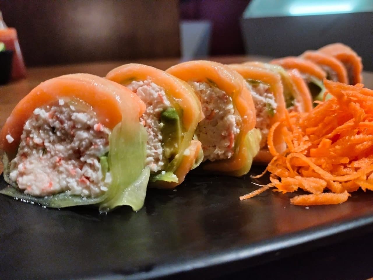 Sushi Verde Salmón 10 Uds
