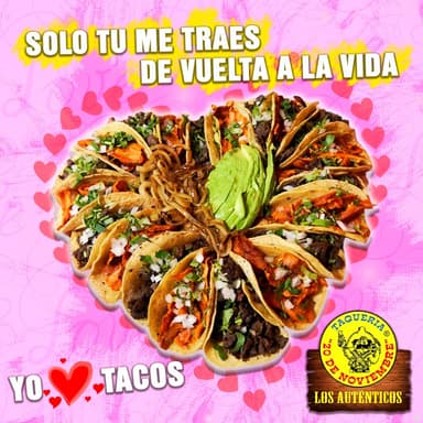 Taco de Fajita Natural.