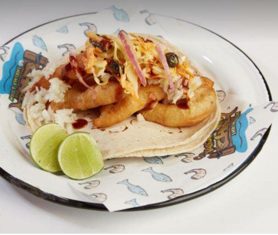 Taco de Camarón Capeado