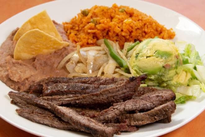 Arrachera (INCLUYE AGUA 500 ML)