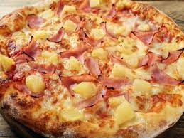Familiar Pizza Hawaiana
